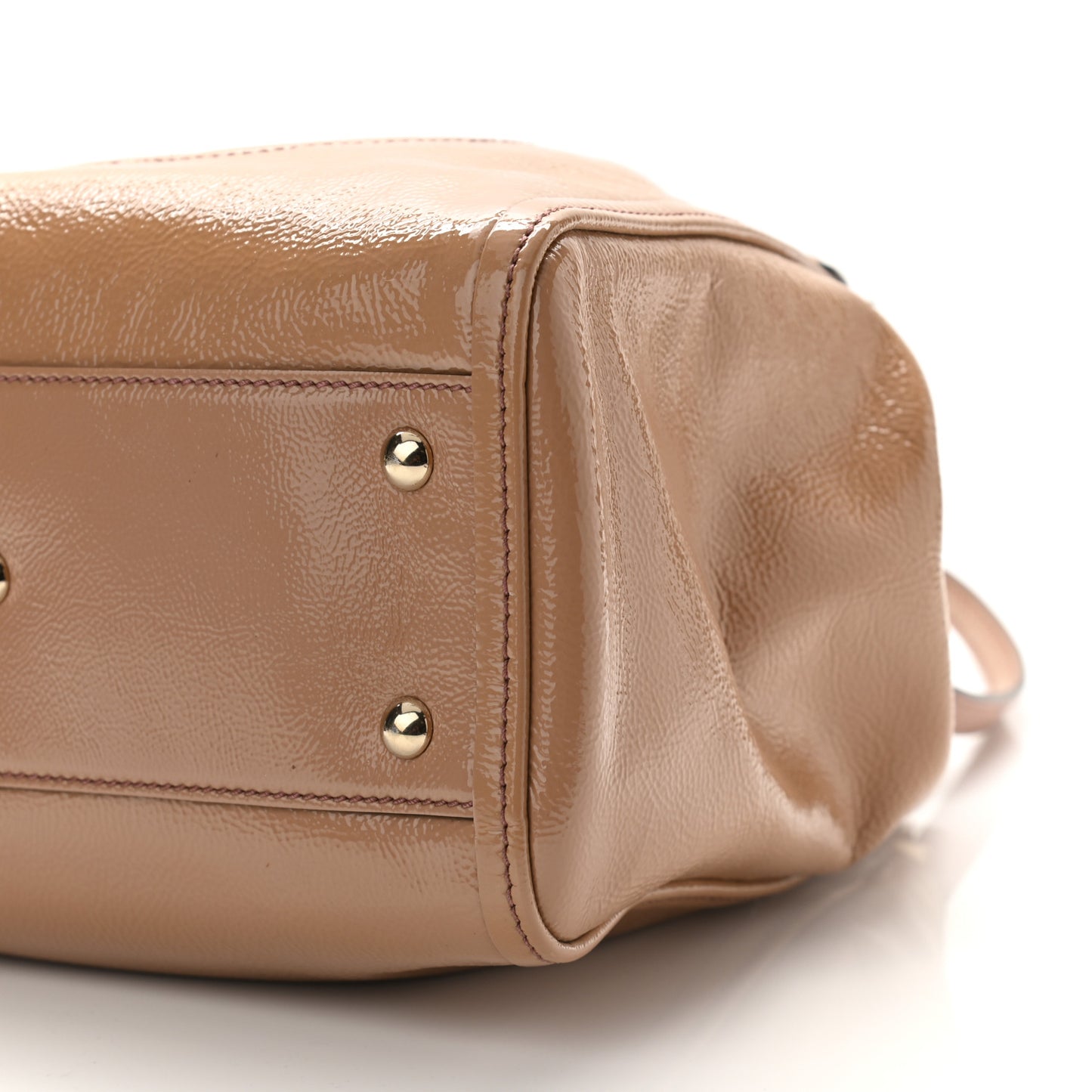 Patent Small Soho Shoulder Bag Dark Cipria