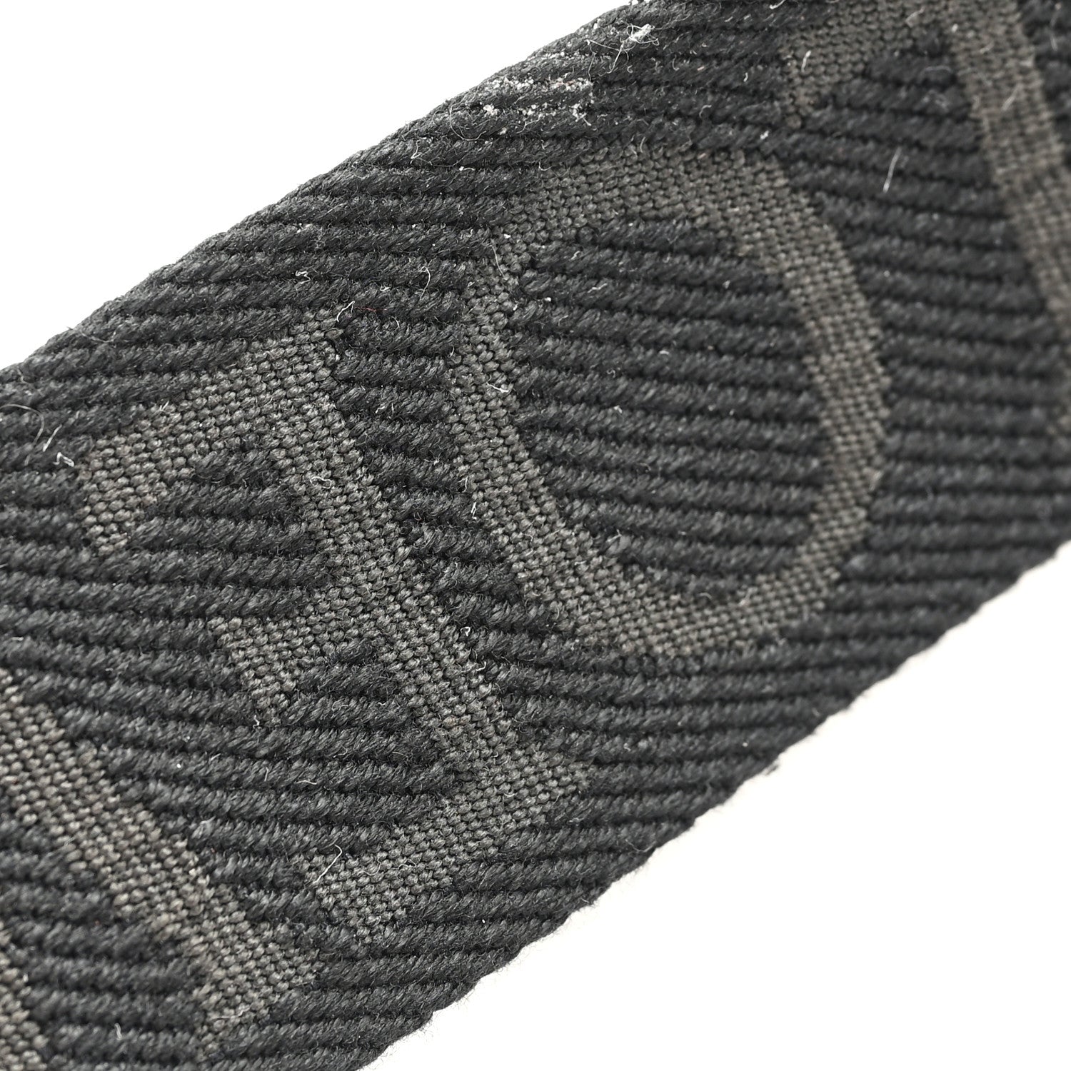Loewe Calfskin Jacquard Webbing Anagram Strap Black 5 of 6