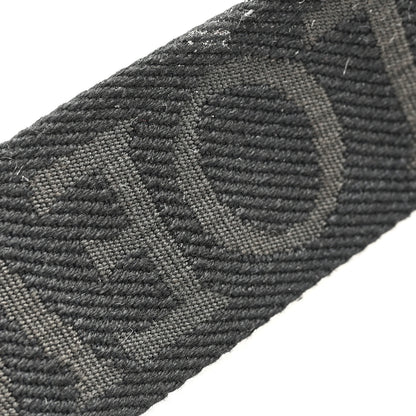 Loewe Calfskin Jacquard Webbing Anagram Strap Black 5 of 6
