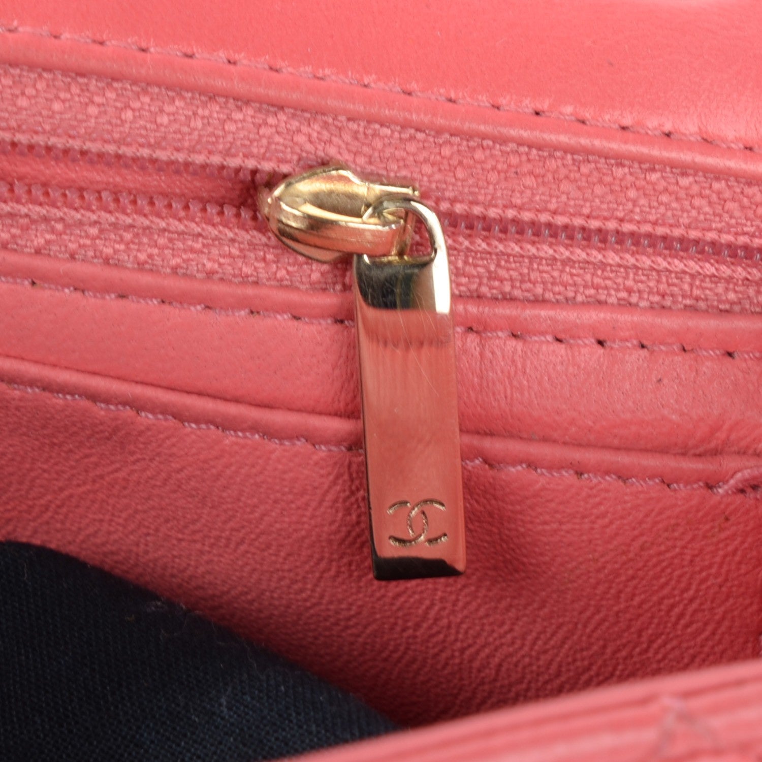 Chanel Lambskin Quilted Valentine Charms Medium Single Flap Pink 9 of 9