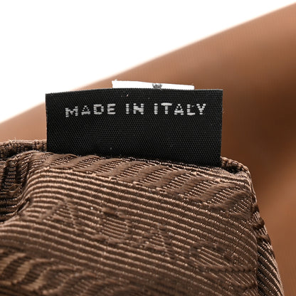 Prada Tessuto Nylon Saffiano Re-Edition 2005 Shoulder Bag Cacao 7 of 12