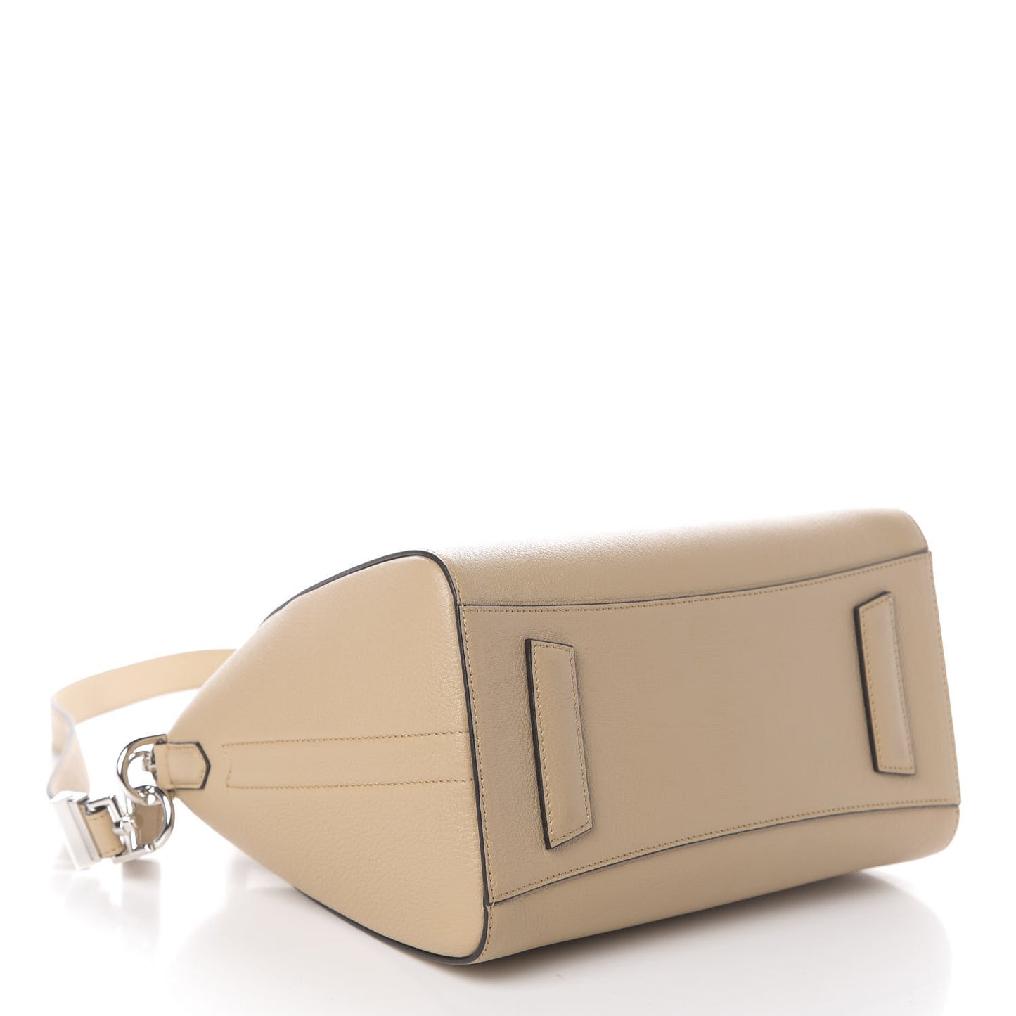Sugar Goatskin Small Antigona Light Beige