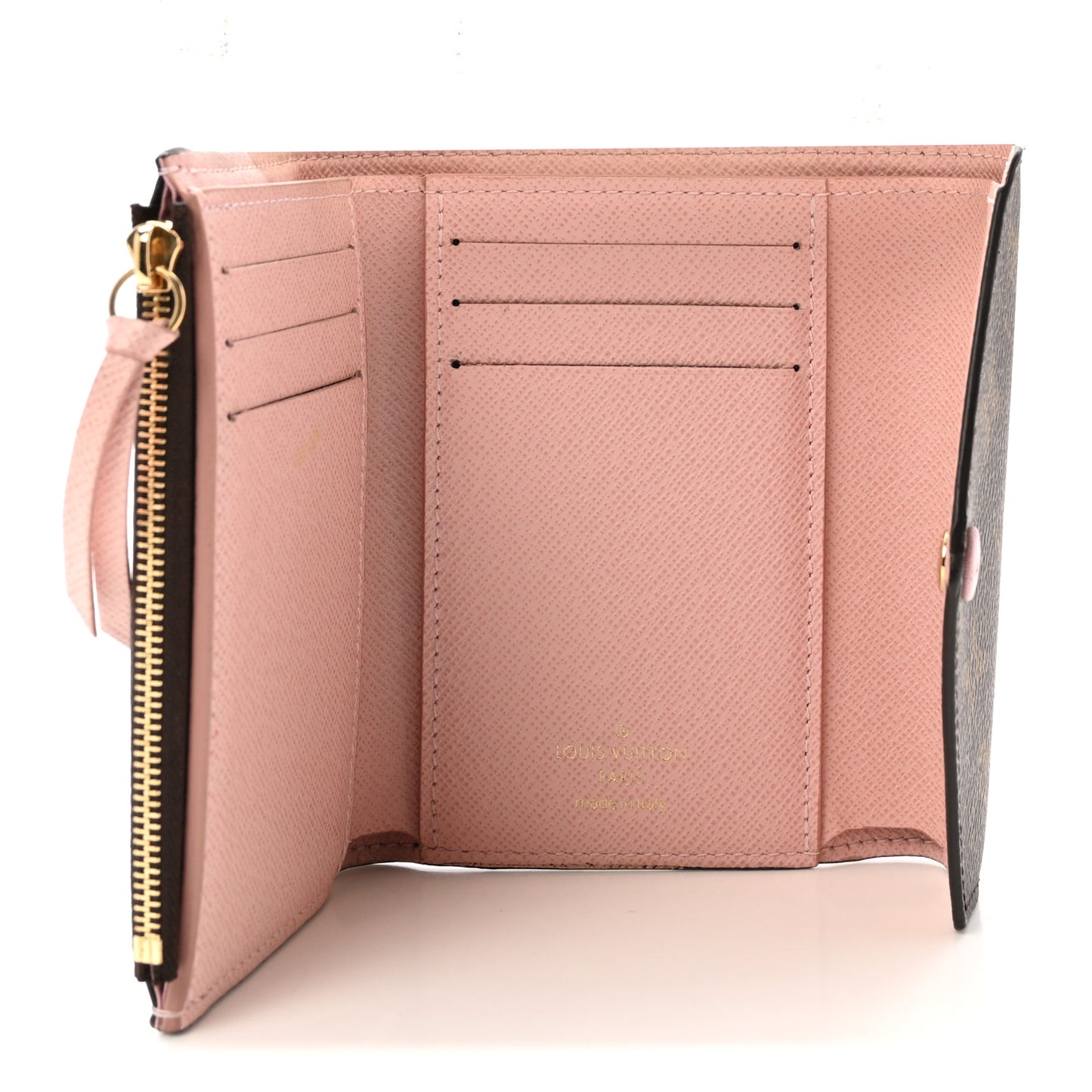 Monogram Victorine Wallet Rose Ballerine