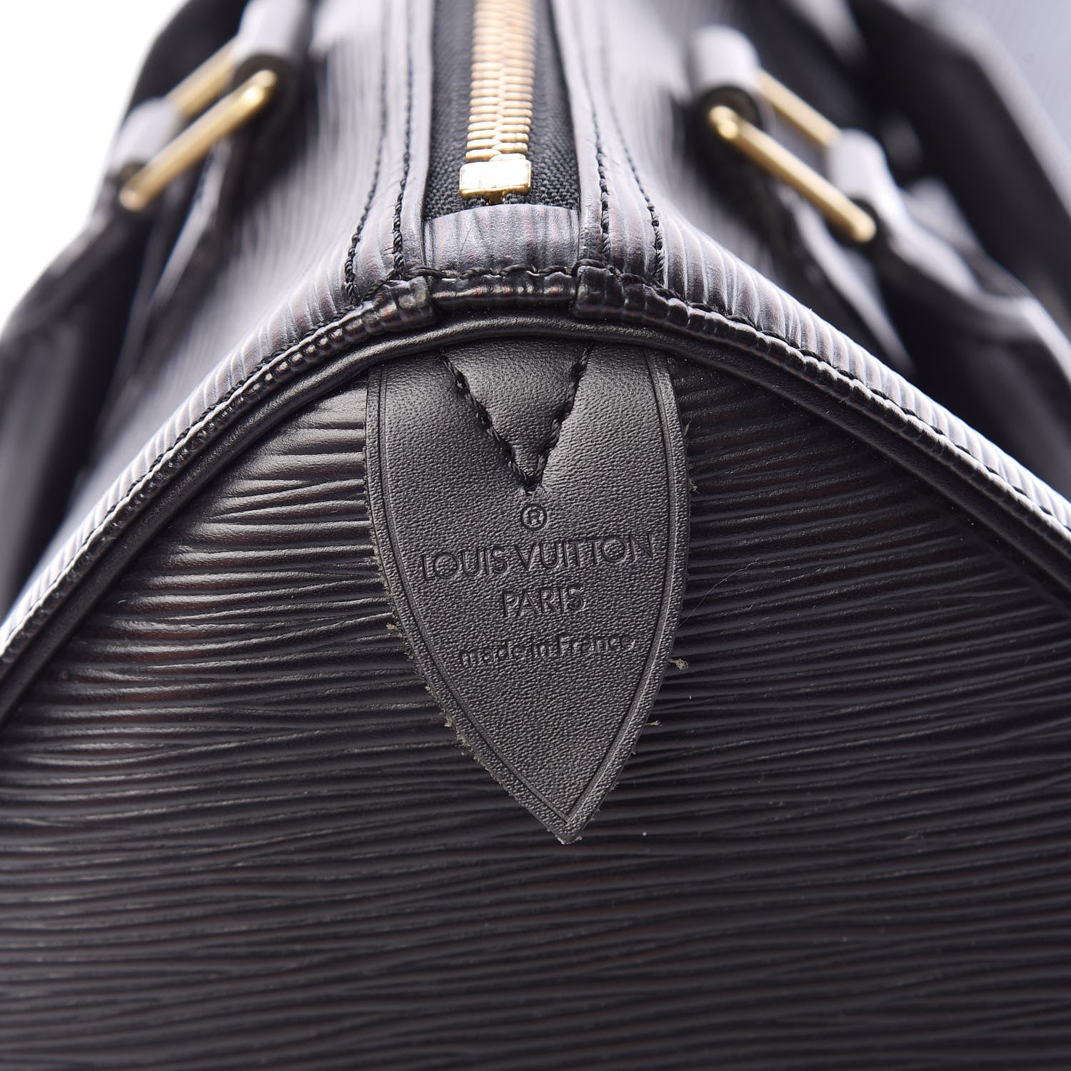 Louis Vuitton Epi Speedy 25 Black 8 of 10