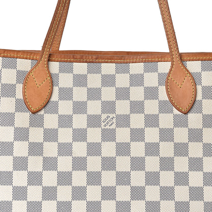 Louis Vuitton Damier Azur Neverfull MM 20 of 20