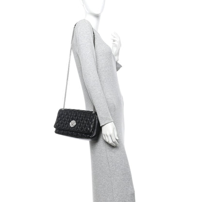 Versace Nappa Quilted Medusa Medium Chain Crossbody Black 2 of 9