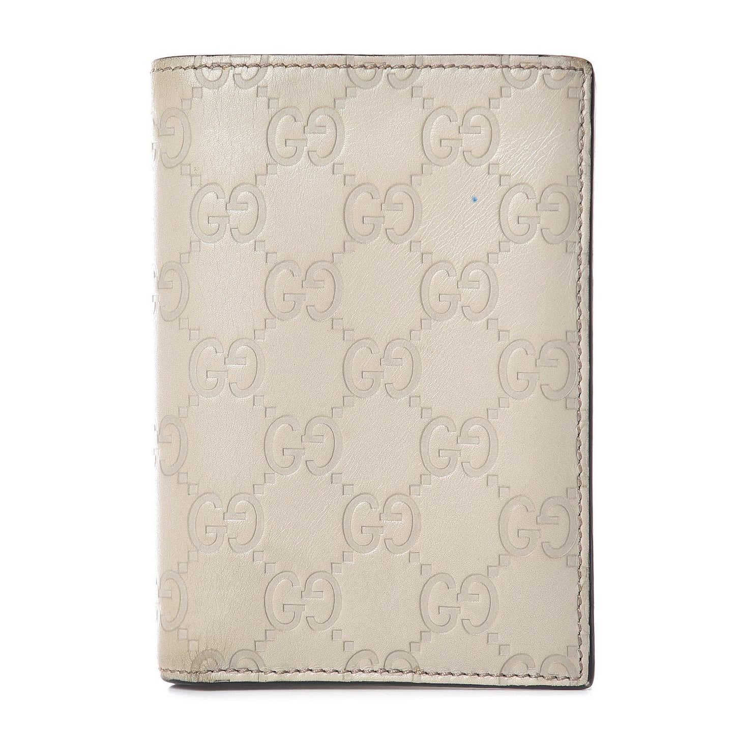 Guccissima Bi-Fold Wallet White