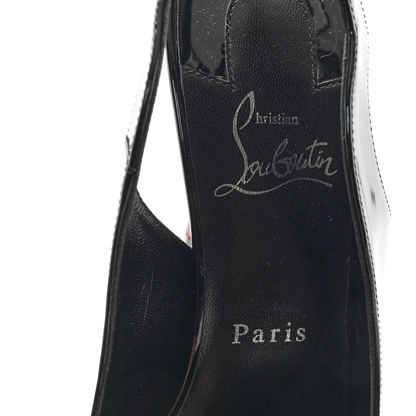 Patent Hot Chick Slingback Alta 100 Pumps 39 Black