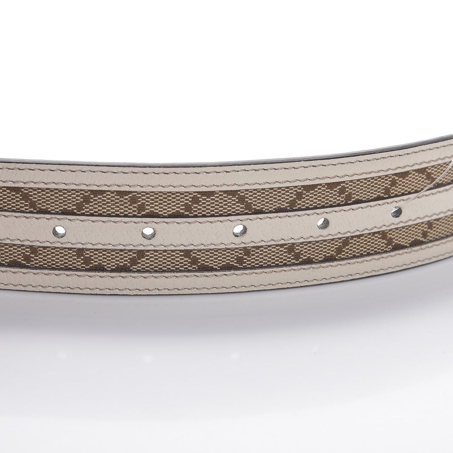 Monogram Interlocking G Belt 85 34 Off White
