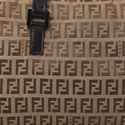 Fendi Zucchino Satchel Tobacco Beige 8 of 11