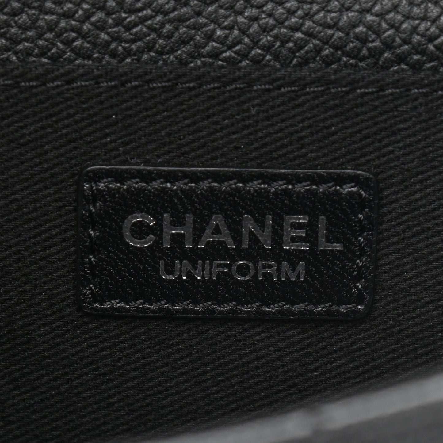 Grained Calfskin Quilted 2.55 Reissue Flap Belt Bag Clutch Black