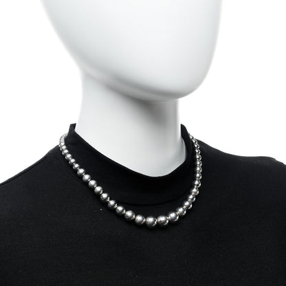 Tiffany Sterling Silver HardWear Graduated Ball Necklace 2 of 5