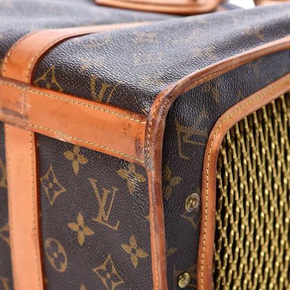 Louis Vuitton Monogram Sac Chien 40 Pet Carrier 15 of 21