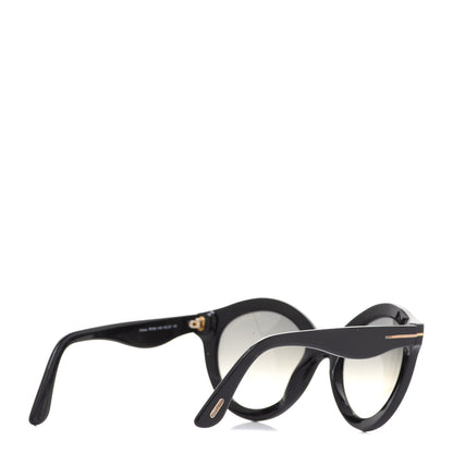 Tom Ford Chiara Round Sunglasses TF359 Black 4 of 7