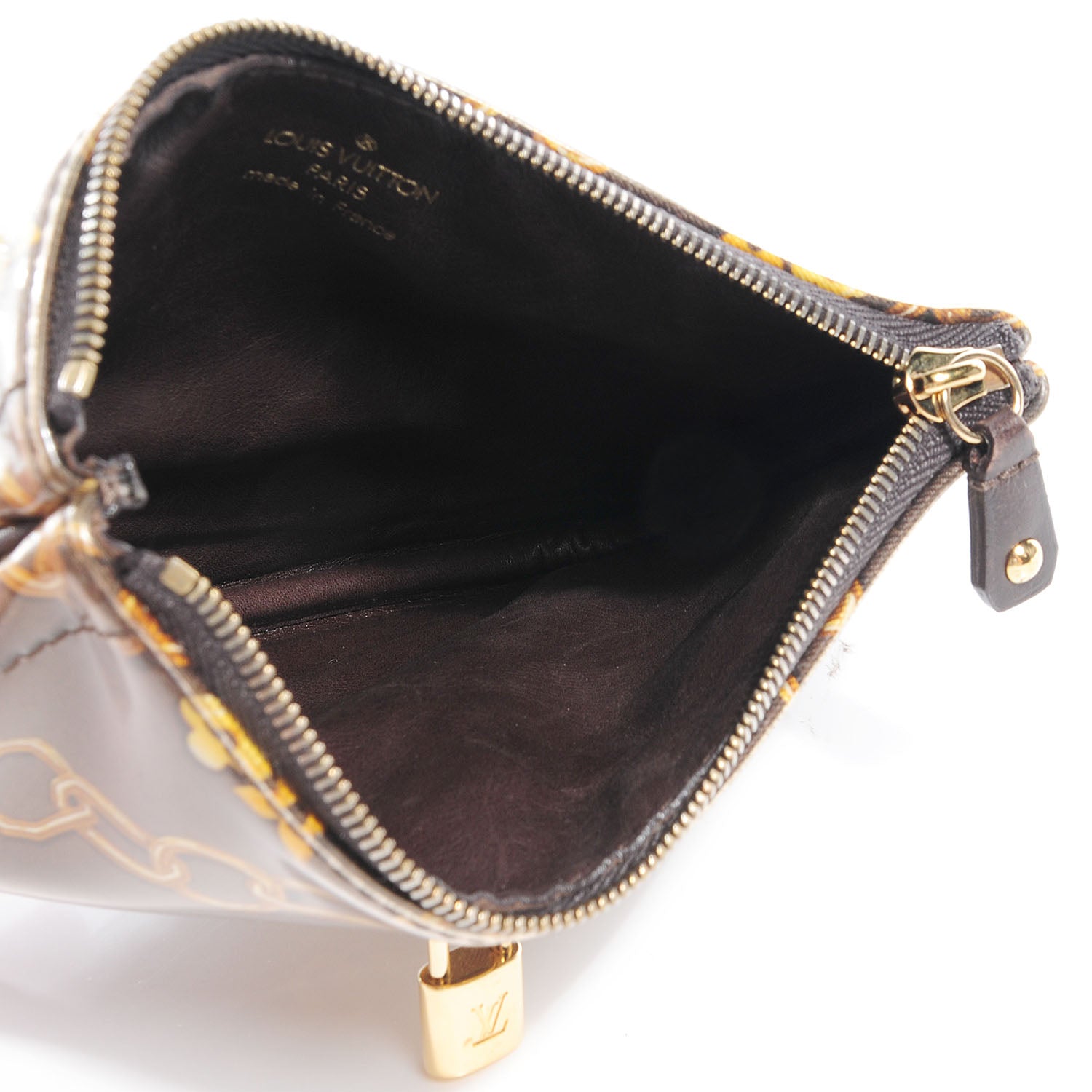 Louis Vuitton Monogram Charms Pochette Plate Taupe 6 of 8