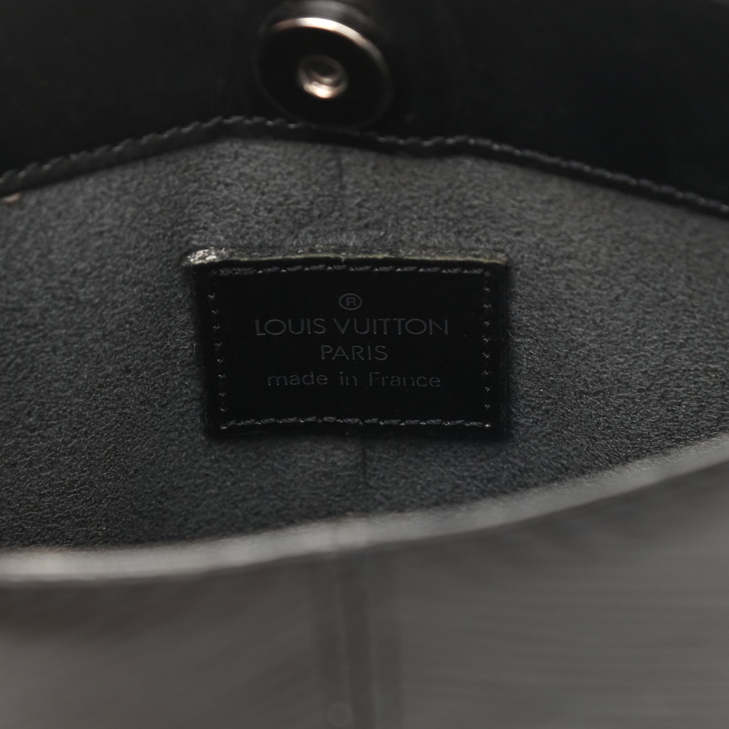 Epi Demi Lune Pochette Black