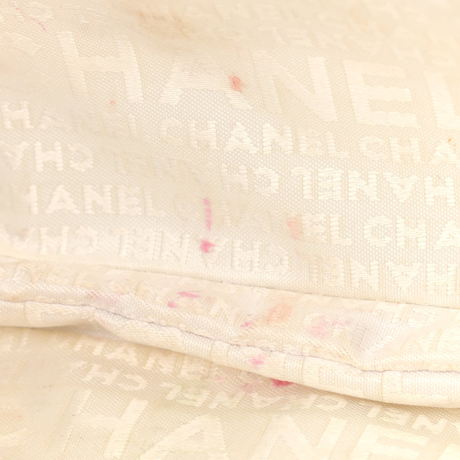 Chanel Patent Square Stitched CC Flap Clutch White 15 of 16