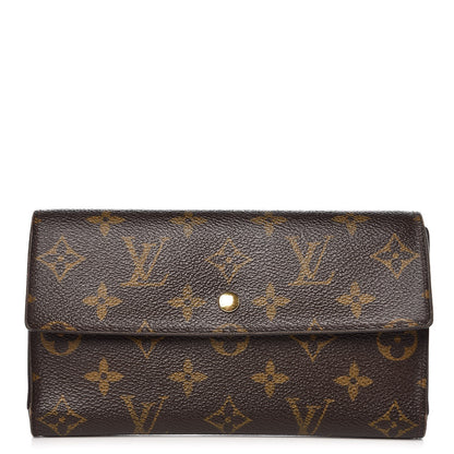 Louis Vuitton Monogram Porte Tresor International Wallet 1 of 11