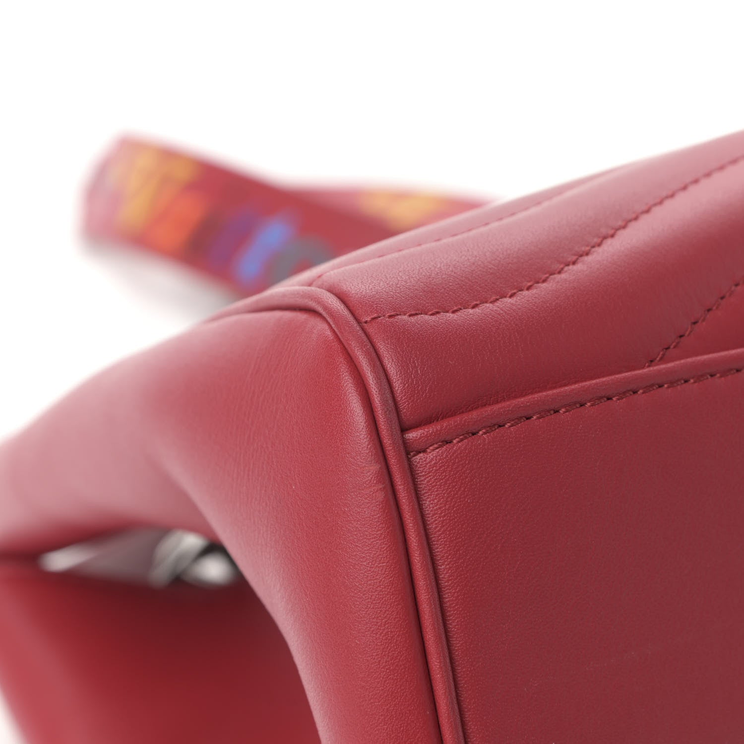 Louis Vuitton Calfskin New Wave Chain Tote Ecarlate 12 of 12