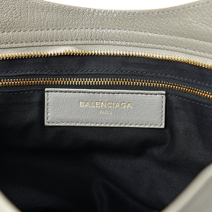 Balenciaga Chevre Gold Metallic Edge Hardware City Gris Taupe 5 of 10