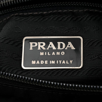 Prada Tessuto Nylon Shoulder Bag Black 6 of 11