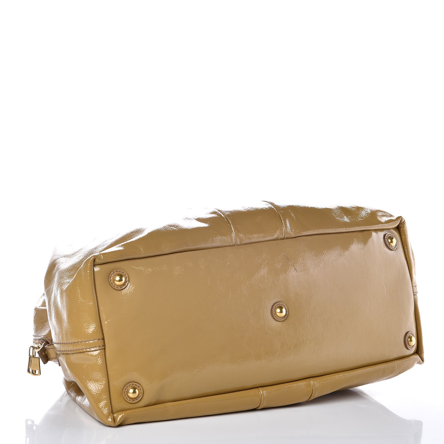 Saint Laurent Patent Medium Easy Y Bag Camel 4 of 15