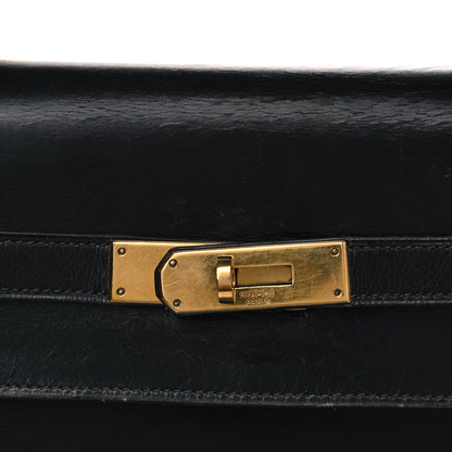 Hermes Box Kelly Retourne 35 Black 13 of 17