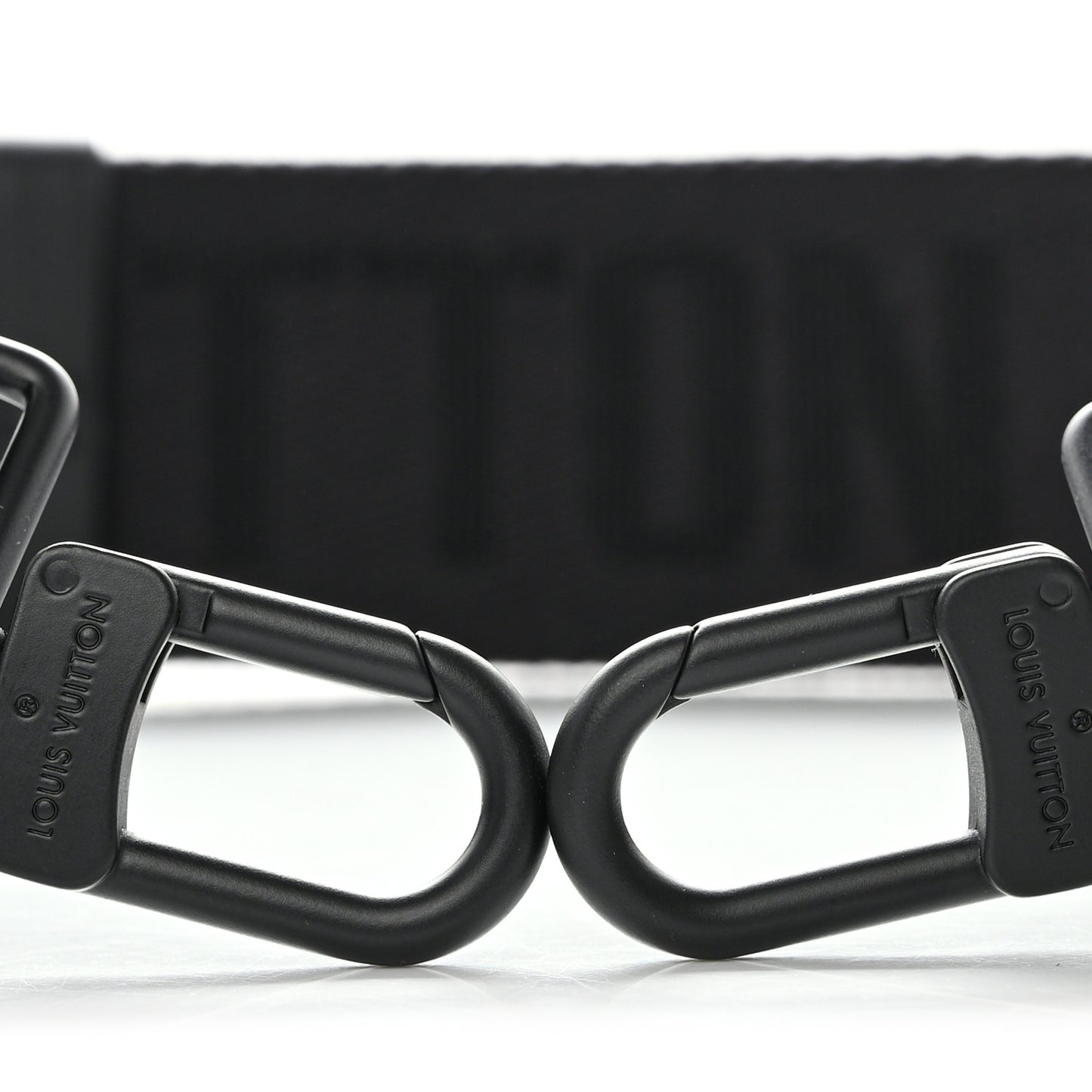 Monogram Trio Messenger Shoulder Strap Black