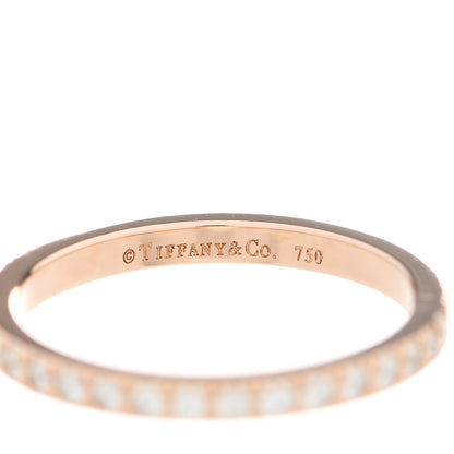 Tiffany 18K Rose Gold Diamond .42ctw Soleste Full Eternity Band Ring 49 5 4 of 5