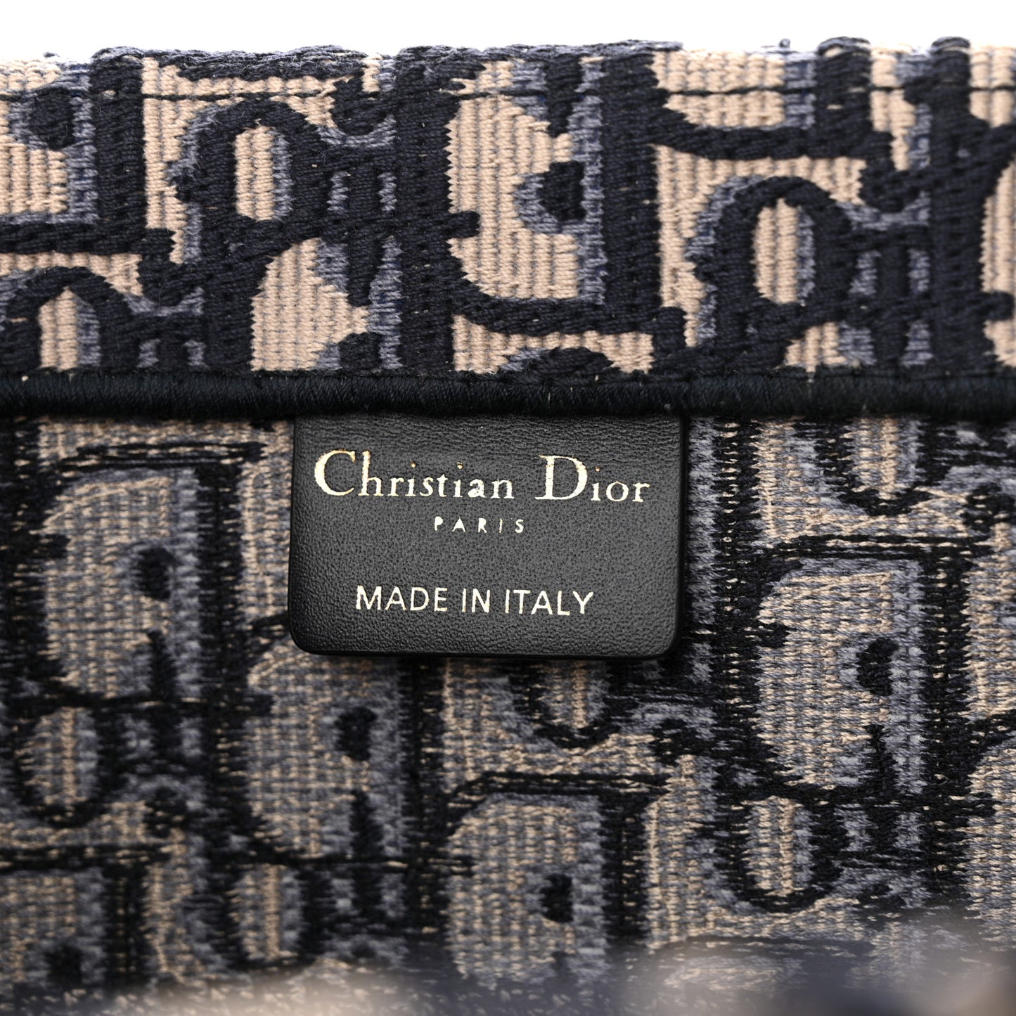 Oblique Medium Book Tote Blue Multicolor