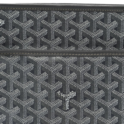 Goyard Goyardine Jouvence MM Toiletry Pouch Grey Grey 10 of 12