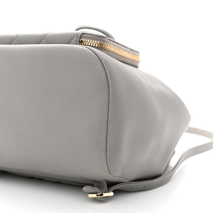 Chanel Caviar Quilted Business Affinity Backpack Grey 11 of 12