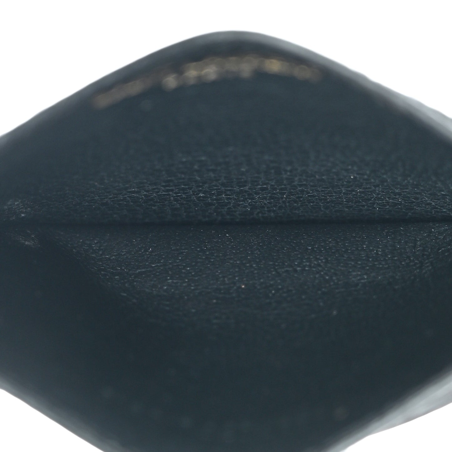 Grain De Poudre Monogram Credit Card Case Black