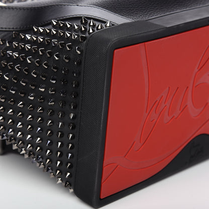 Christian Louboutin Calfskin Spiked Explorafunk Backpack Black 6 of 9