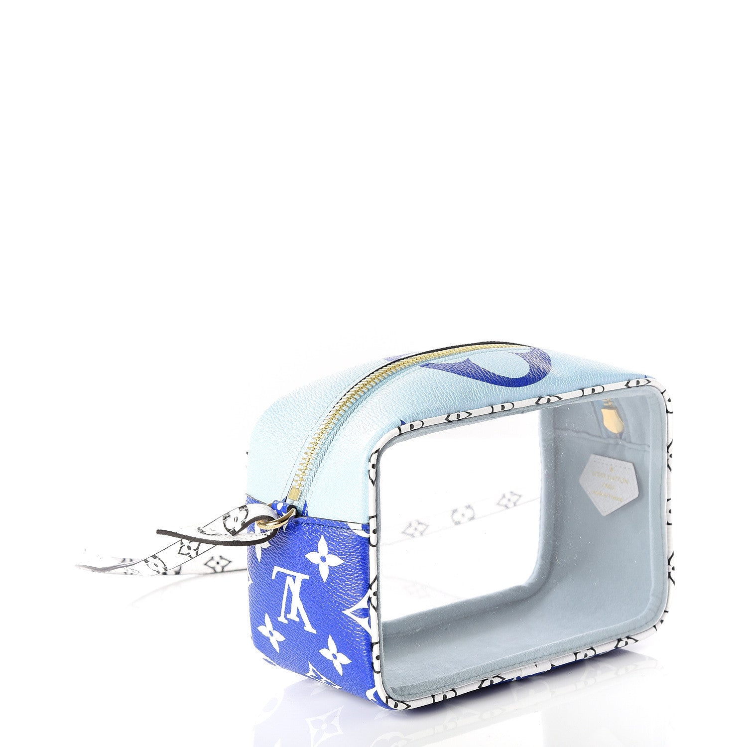 Louis Vuitton Monogram Giant Capri Beach Pouch Blue 3 of 12