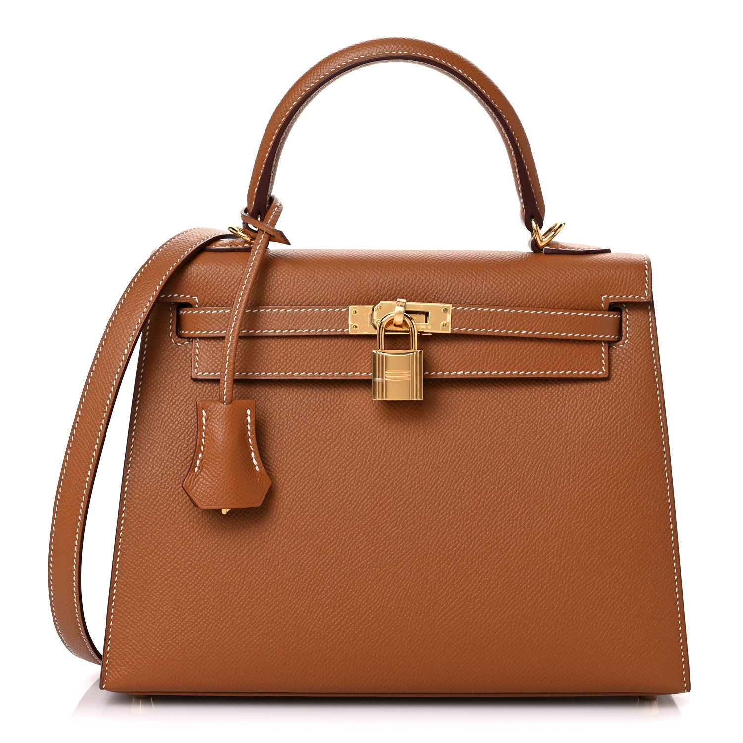 Hermes Epsom Kelly Sellier 25 Gold 1 of 8