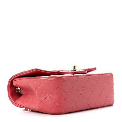 Chanel Lambskin Quilted Valentine Charms Mini Rectangular Flap Pink 5 of 14