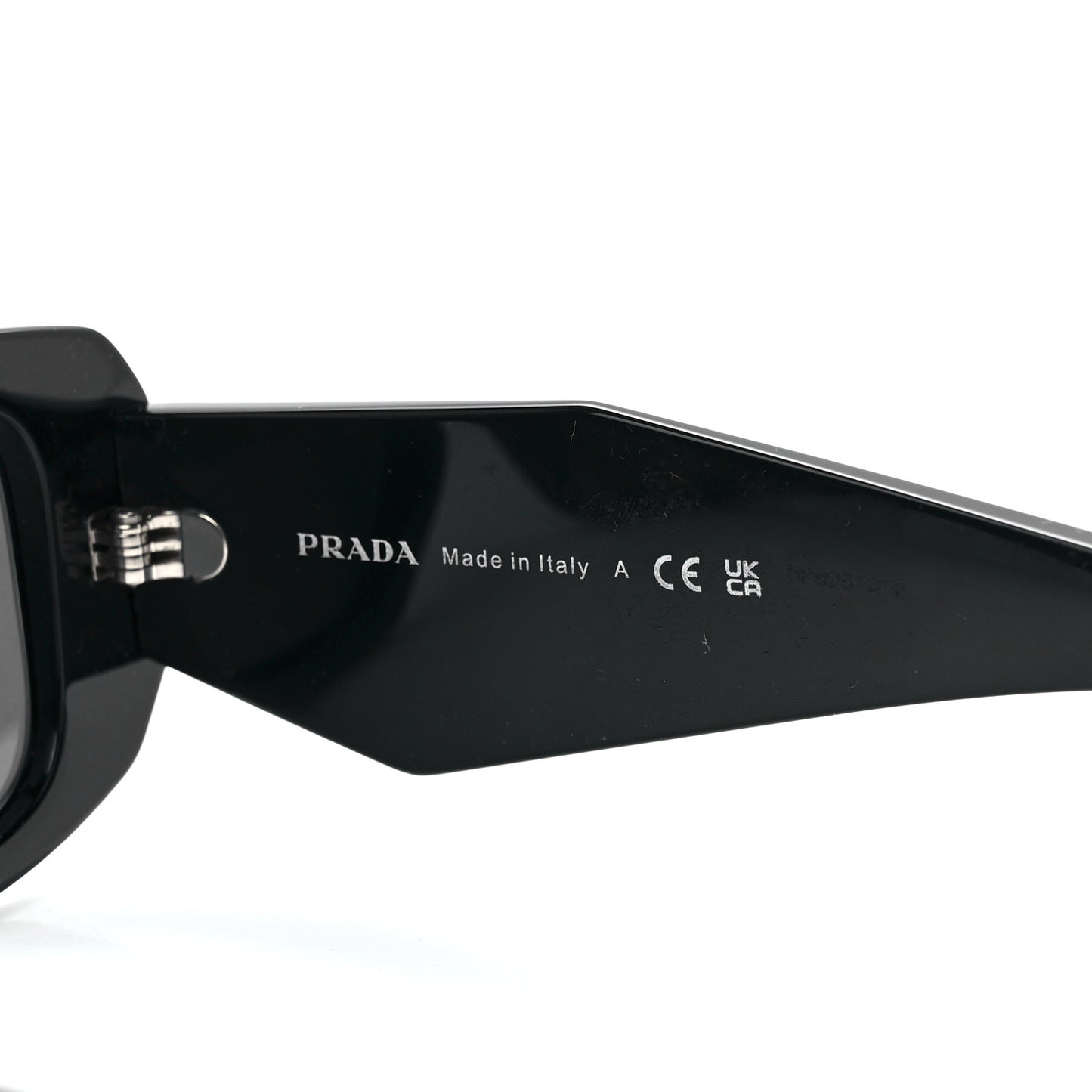 Acetate Symbole Sunglasses SPR 17W Black