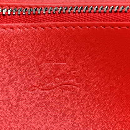 Christian Louboutin Calfskin Loubinthesky Panettone Wallet Black 6 of 7