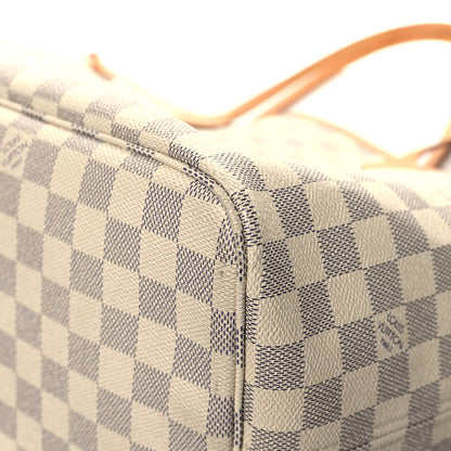 Louis Vuitton Damier Azur Neo Neverfull GM Rose Ballerine 10 of 14