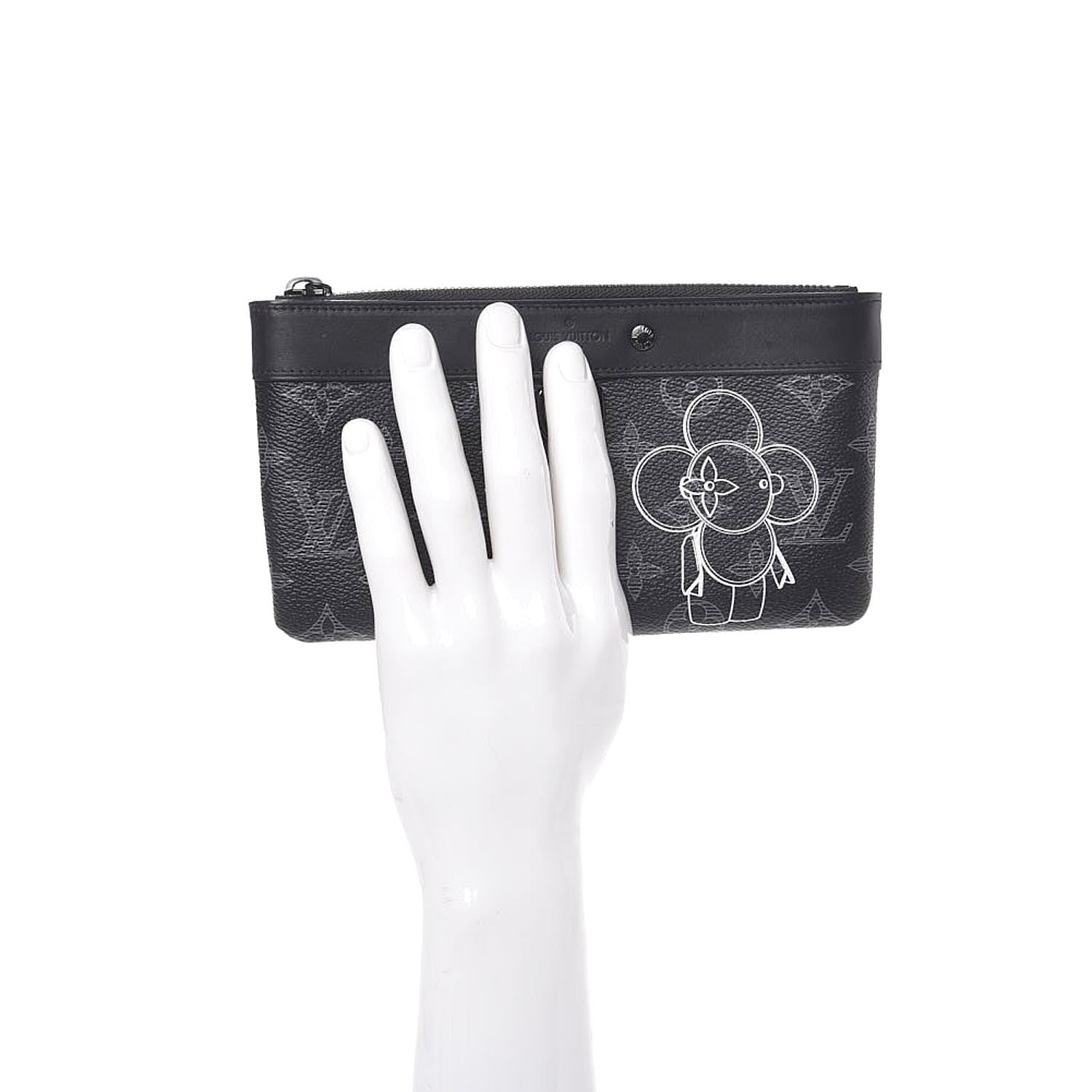 Louis Vuitton Monogram Eclipse Vivienne Pochette Apollo PM 2 of 7