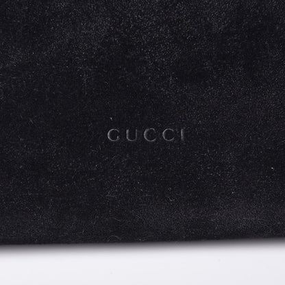 Gucci Suede Mini Dionysus Chain Wallet Black 11 of 11