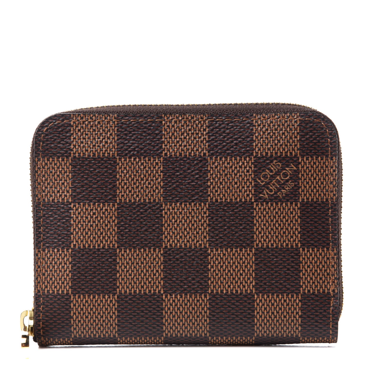 Louis Vuitton Damier Ebene Zippy Coin Purse 1 of 8