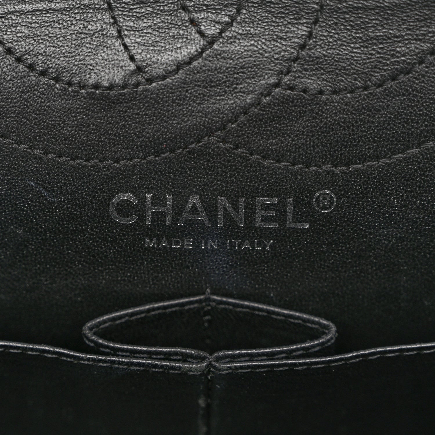 Chanel Distressed Patent Quilted 2.55 Reissue 226 Flap Black 6 of 10