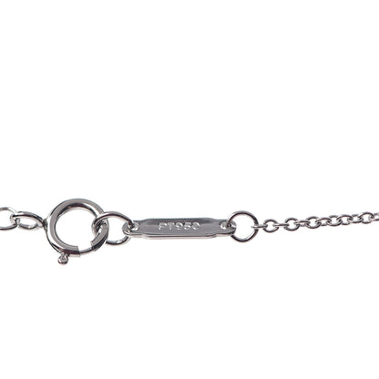 Tiffany Platinum Diamond Circlet Drop Pendant Necklace 6 of 8