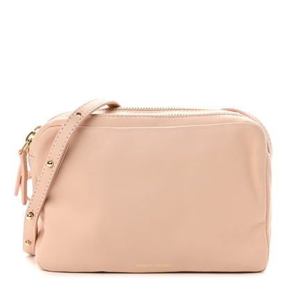 Mansur Gavriel Calfskin Double Zip Crossbody Rosa 1 of 8