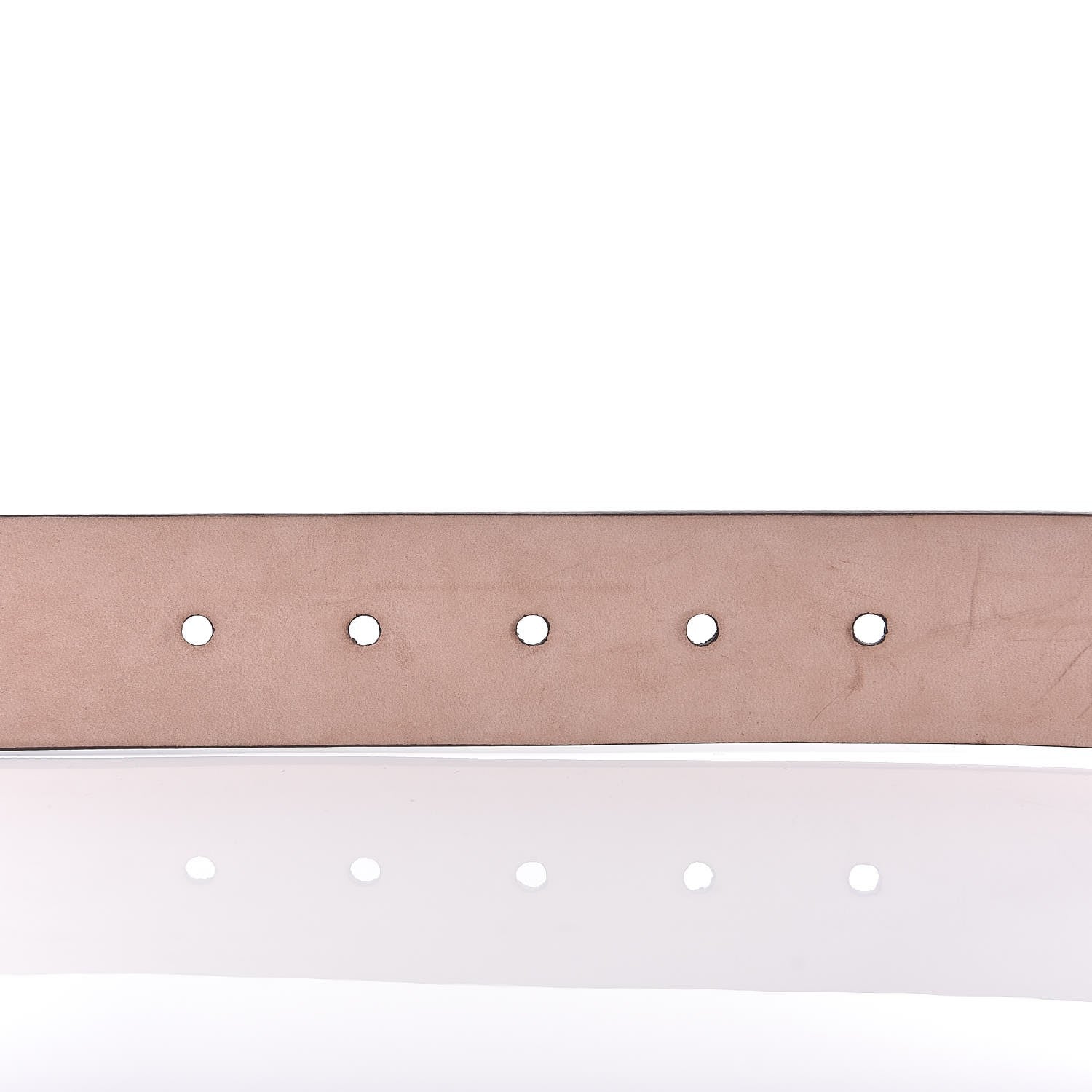 Gucci GG Supreme Monogram Selleria Calfskin Tiger 35mm Belt 95 38 Beige Ebony Multicolor Cocoa 5 of 7