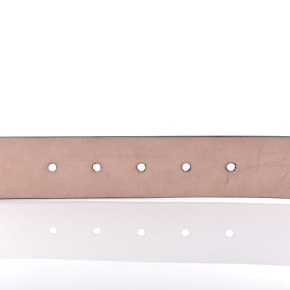 Gucci GG Supreme Monogram Selleria Calfskin Tiger 35mm Belt 95 38 Beige Ebony Multicolor Cocoa 5 of 7