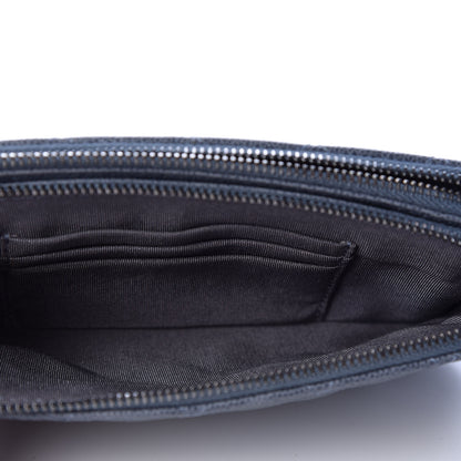 Chanel Caviar Quilted Small Clutch With Chain Grey 4 of 11