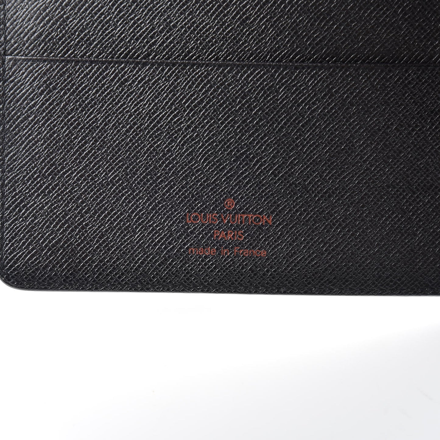 Epi Medium Ring Agenda Cover Black